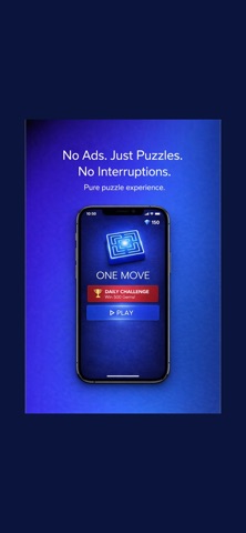 ONE MOVE - Brain Training Game iPhone screenshot