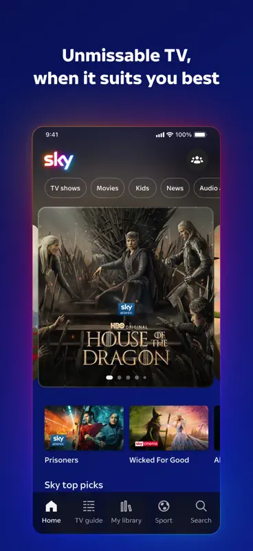 Sky Go (Glass / Stream) screenshot 4 of 4