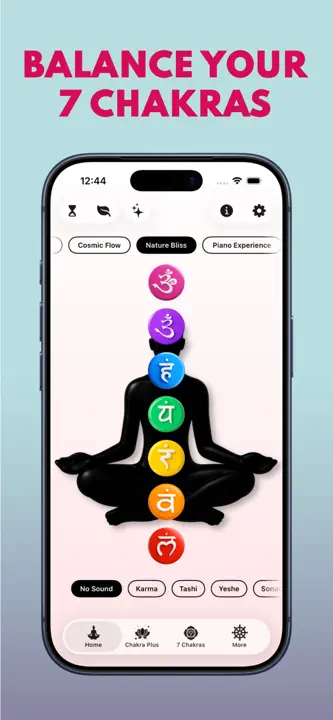 Chakra Meditation Balancing: Screenshot 2 von 4