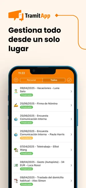 TramitApp Empleado screenshot 1