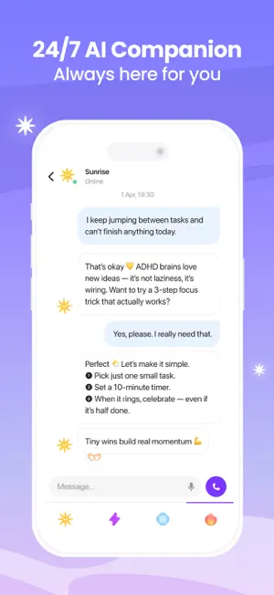 ADHD Coach & Planner - Sunrise screenshot 3