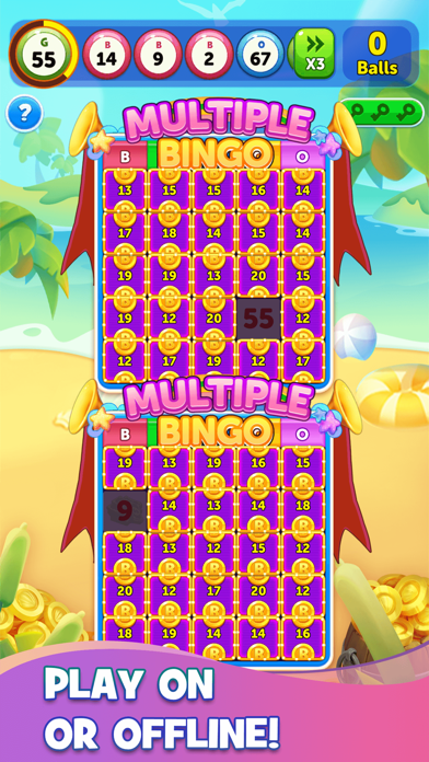 Hula Beach Bingo: Sunshine Screenshot