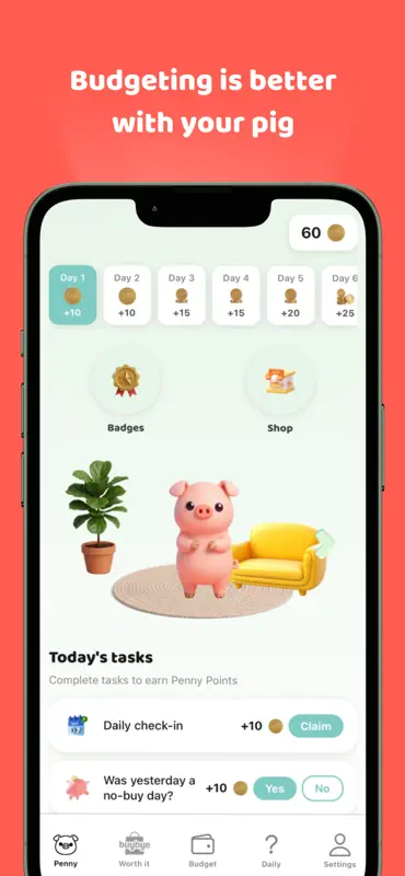 BuyBye - Budget Planner screenshot 1 of 10