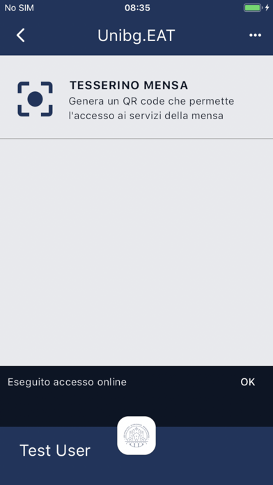 Unibg.EAT Screenshot
