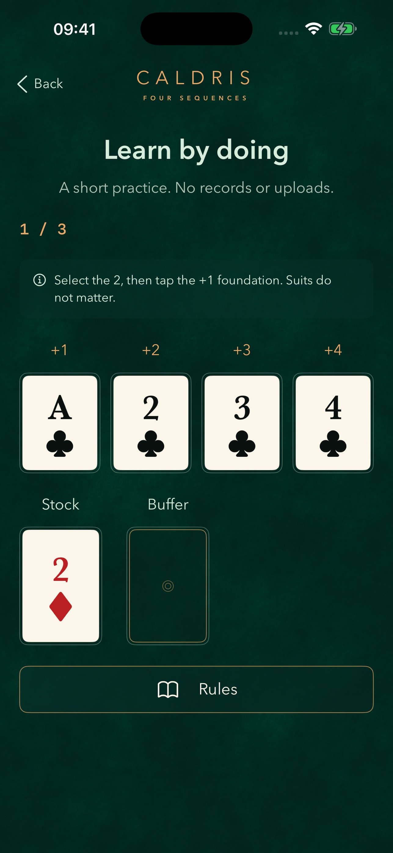 Screenshot 4 of Caldris: Four Sequences