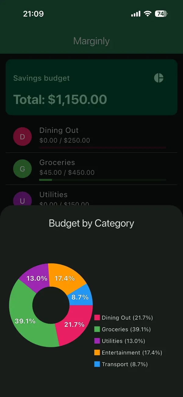 #3. Marginly (iOS) 作者: Misho Tomovski
