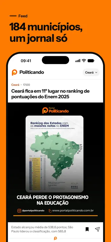 Politicando: notícias do Ceará screenshot 1 of 5