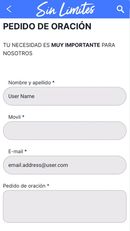 SIN LIMITES IGLESIA screenshot-3