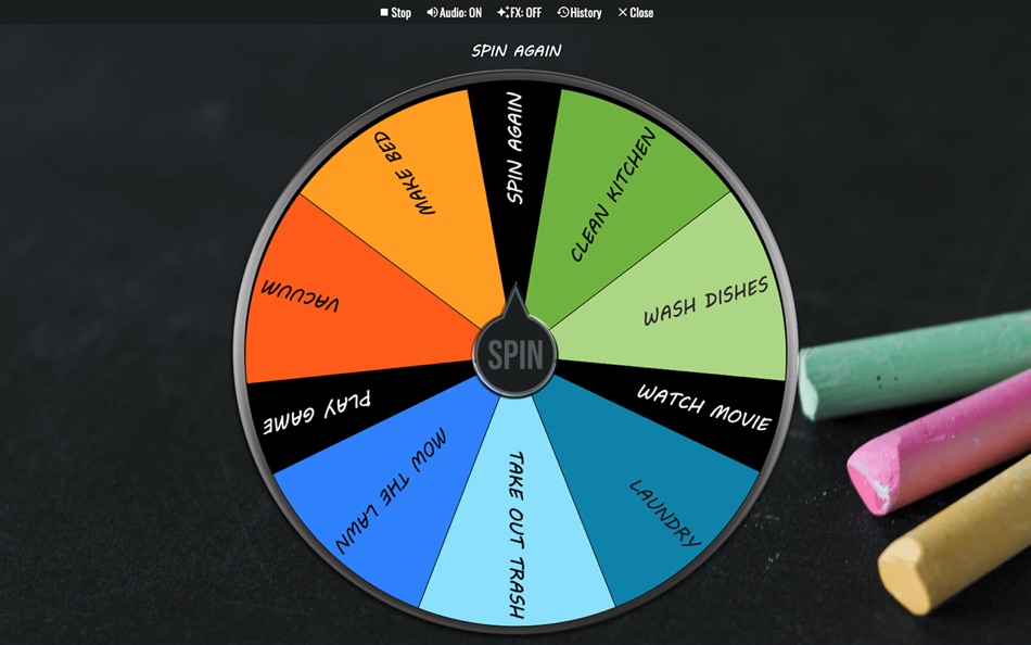 #4. Spin The Wheel Pro (macOS) By: My App Catalog LLC