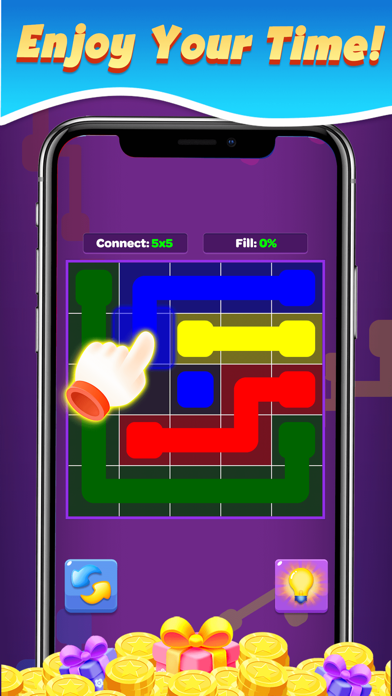 Color Line Puzzle-Dot Link Screenshot