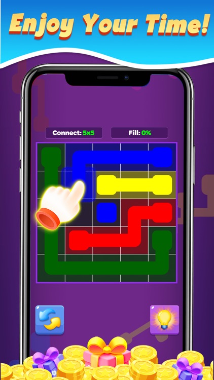 Color Line Puzzle-Dot Link screenshot-3