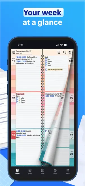 Paper Planner, Diary, Calendar screenshot 2