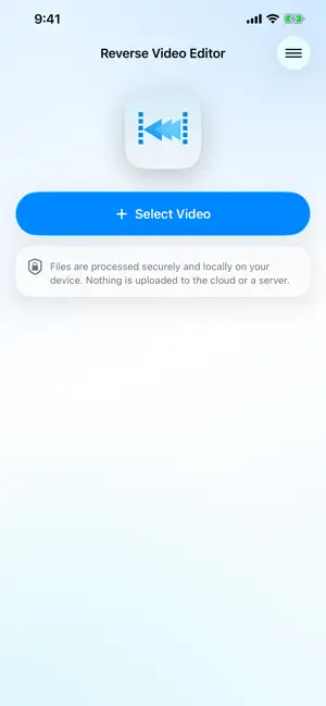 Reverse Video Edito‪r‬ screenshot 1