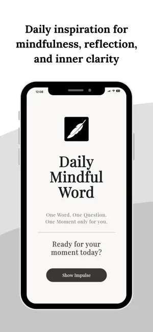 Daily Mindful Word screenshot 1