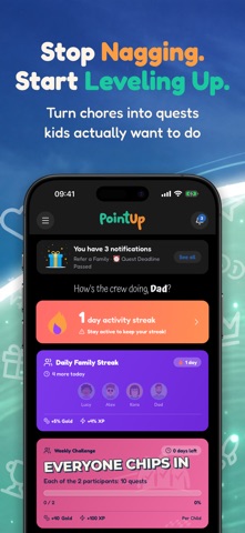 PointUp: Chores and Rewards Screenshot 1 of 8