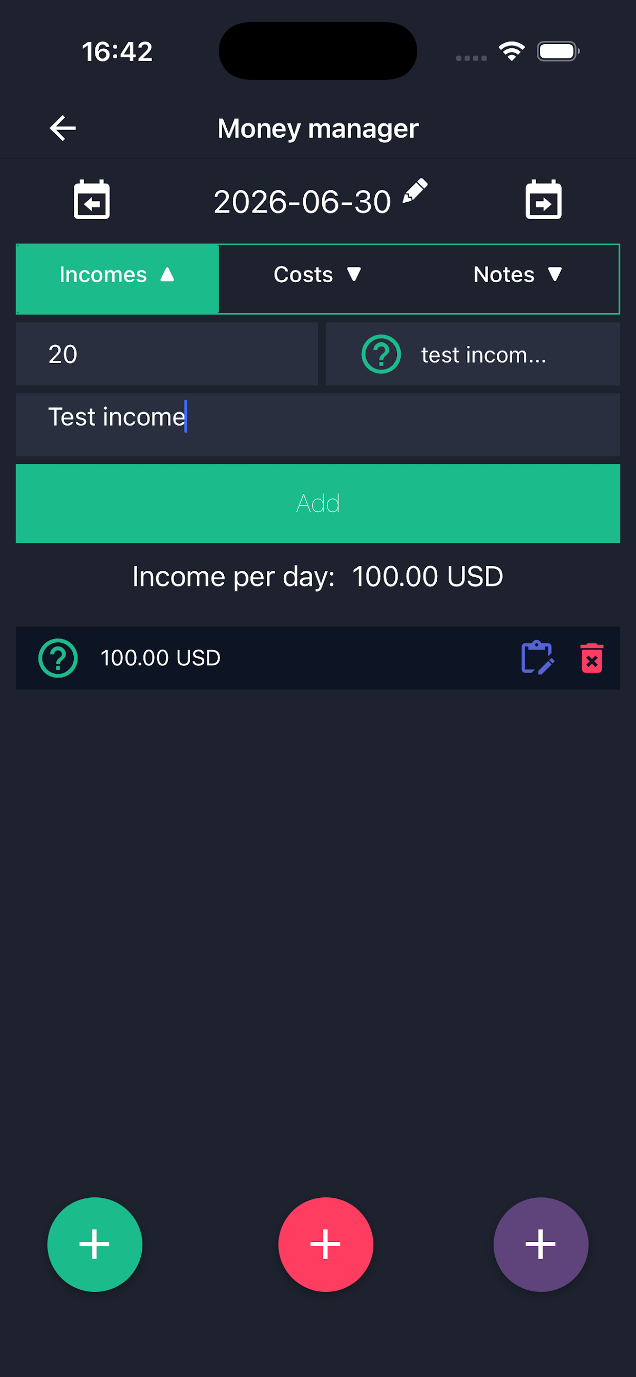 Money Manager Smart screenshot 3