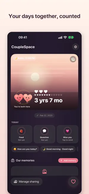 CoupleSpace: Love Day Counter screenshot 4