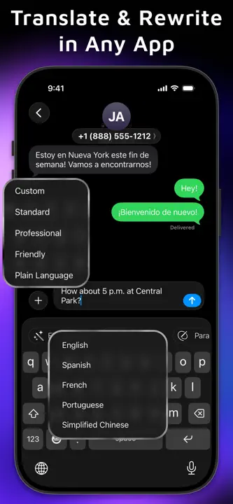 Auri AI Keyboard & Assistant: Screenshot 8 von 10