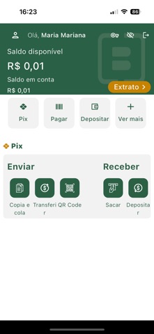 Bom Cash Bank screenshot