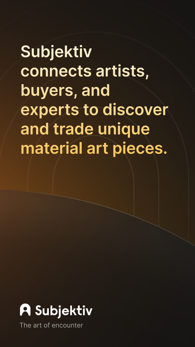 Subjektiv: Buy and Sell Art iPhone screenshot
