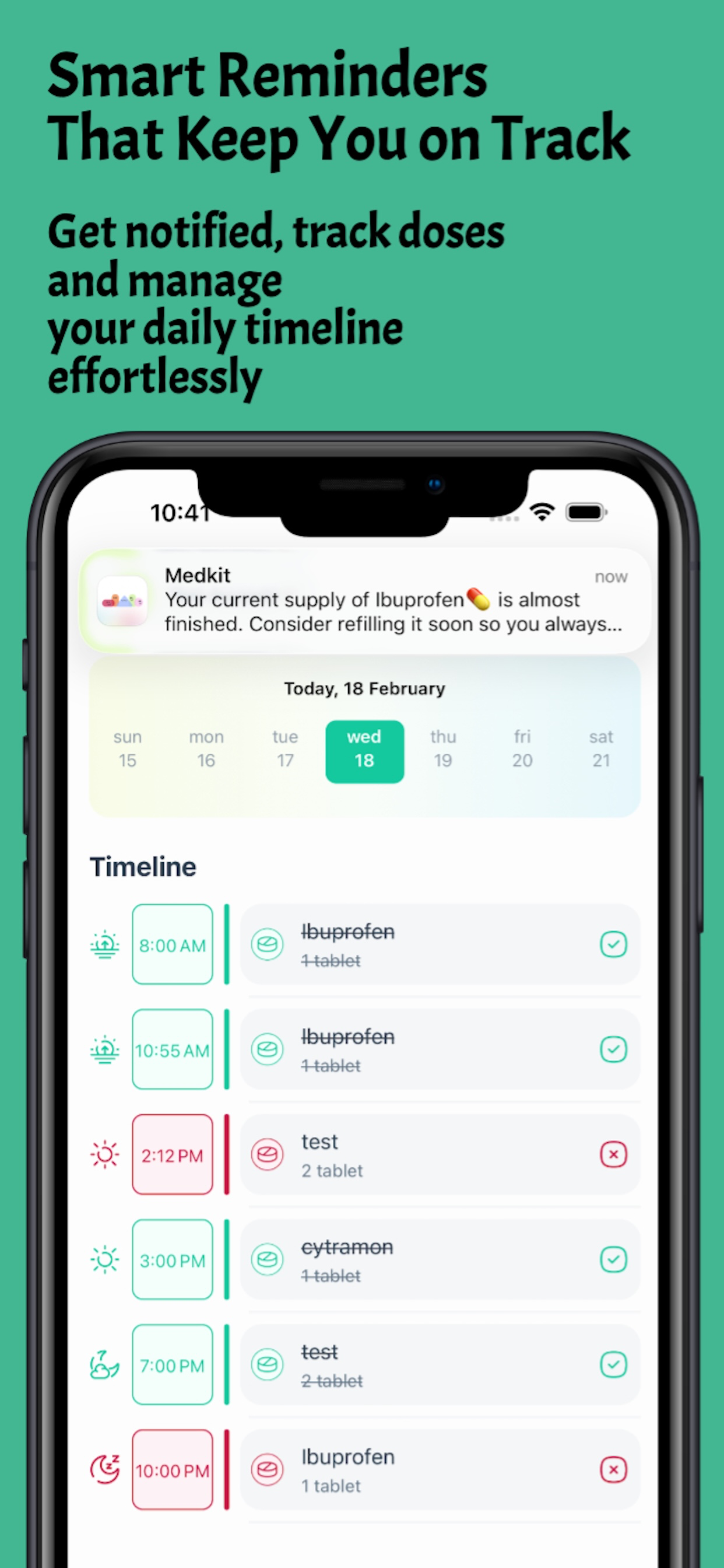 Medkit: Medication Tracker