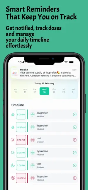 Medkit: Medication Tracker screenshot 4
