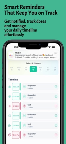 Medkit: Medication Tracker Screenshot 4 of 8