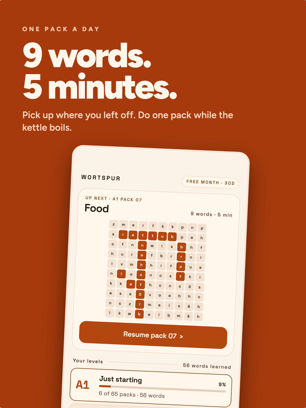 Screenshot 12 of Learn German Words: Wortspur