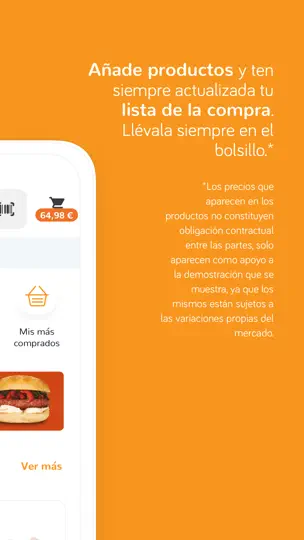 Captura de pantalla de Mundo Consum - Compra Online en iPhone 5
