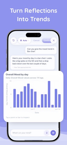 Toki: AI Reflection Journal Screenshot 3 of 10