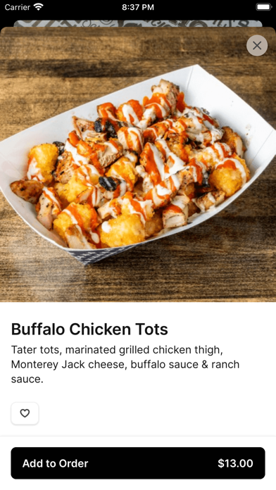 Wanted Grill iPhone screenshot 3 - Food & Drink app