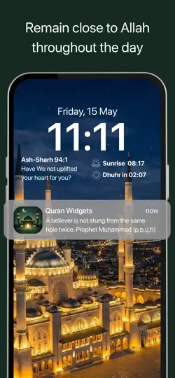 Kur'an Widgets: Ayet & Dualar iPhone Ekran Görüntüsü 1