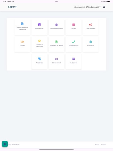 Plano Condomínios iPad screenshot