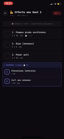 WINZ Performance iPhone screenshot