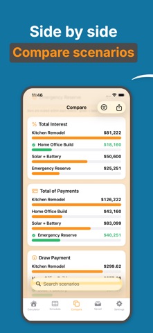 HELOC Loan Payment Calculator iPhone screenshot