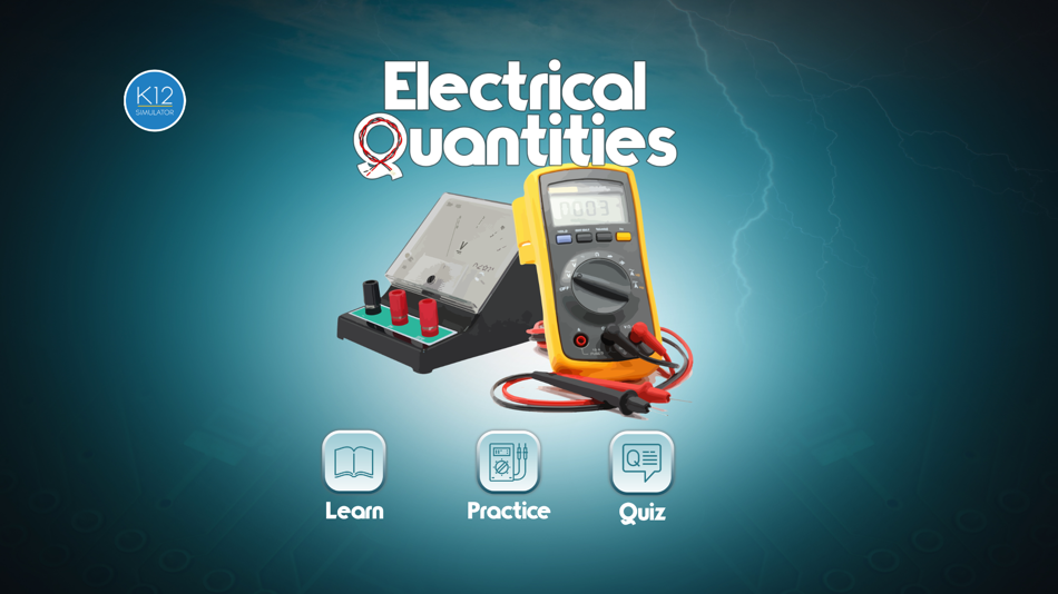#1. Electrical Quantities- Circuit (iOS) Podle: www.ajaxmediatech.com