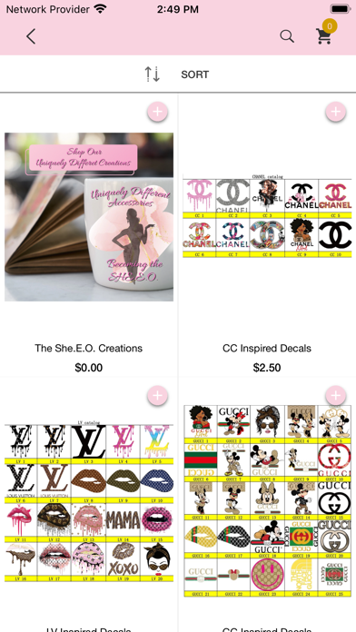 Uniquely Different Accessories Screenshot
