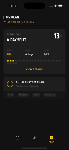 LiftCoach: Gym Workout Planner screenshot