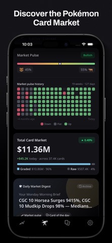 PokeVest: Your TCG Portfolio iPhone screenshot