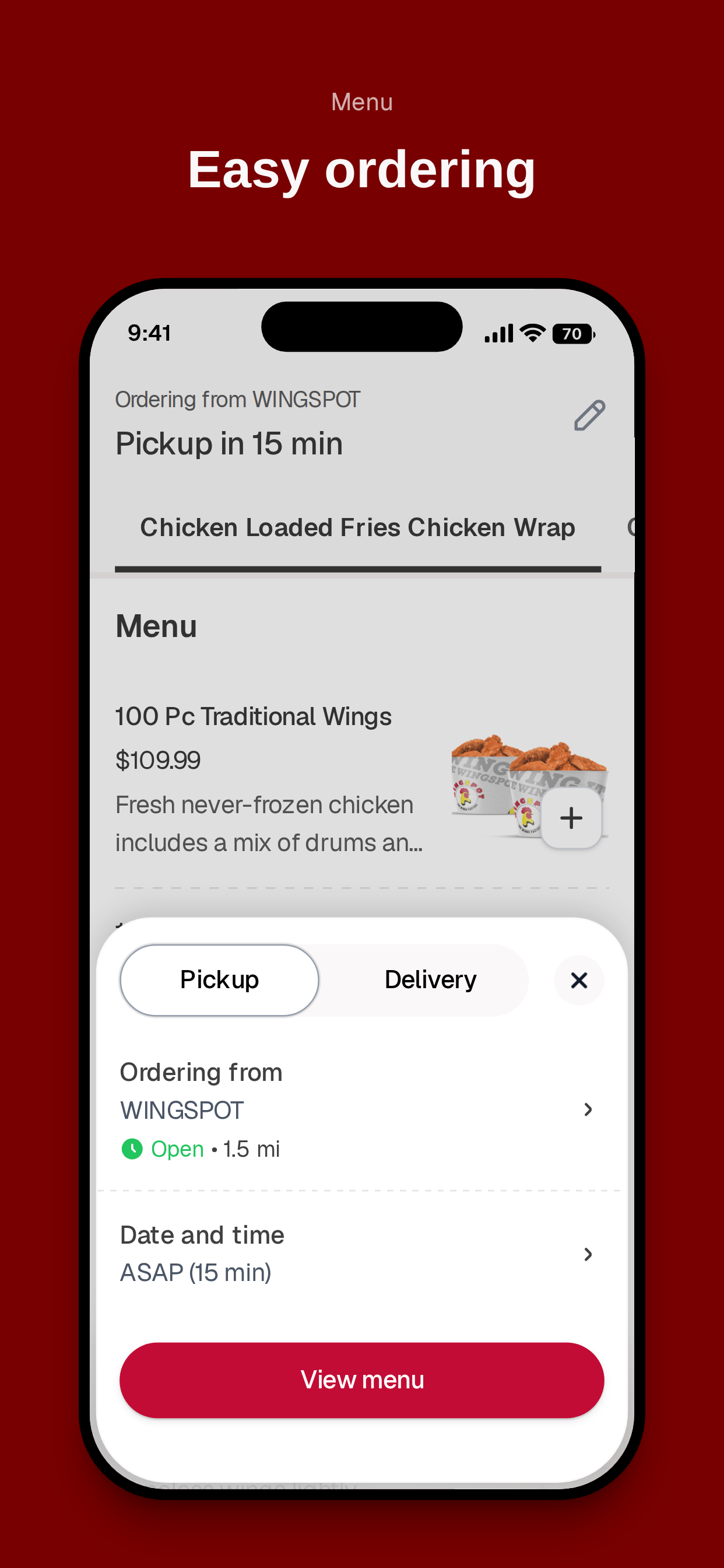 WINGSPOT US screenshot 3