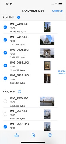 Camera » NAS screenshot