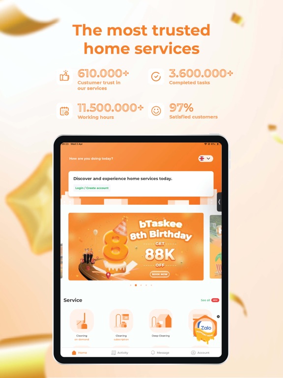 Screenshot #5 pour bTaskee - Home Services