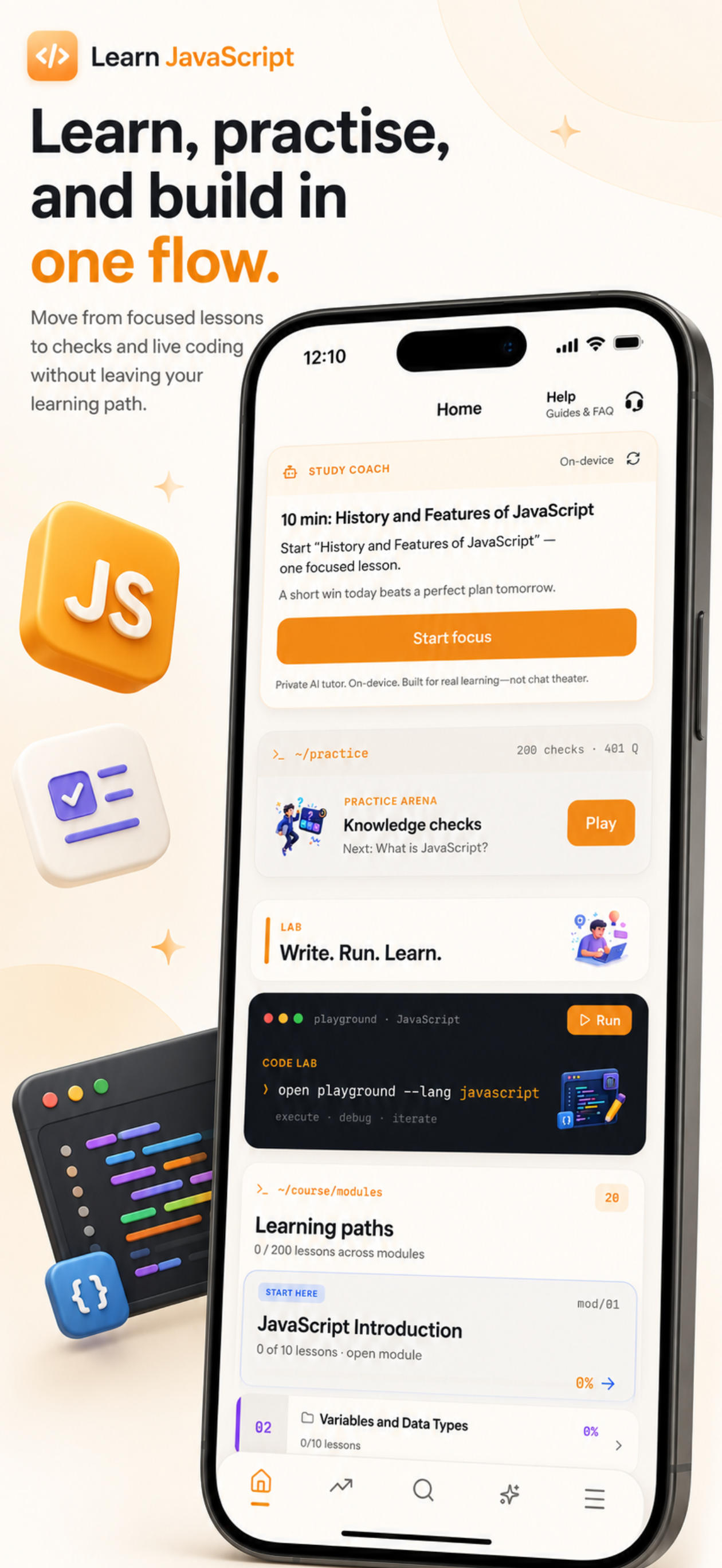 Learn JavaScript Programming screenshot 8