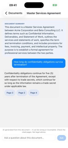 DocQuery: Private PDF Q&A screenshot 1