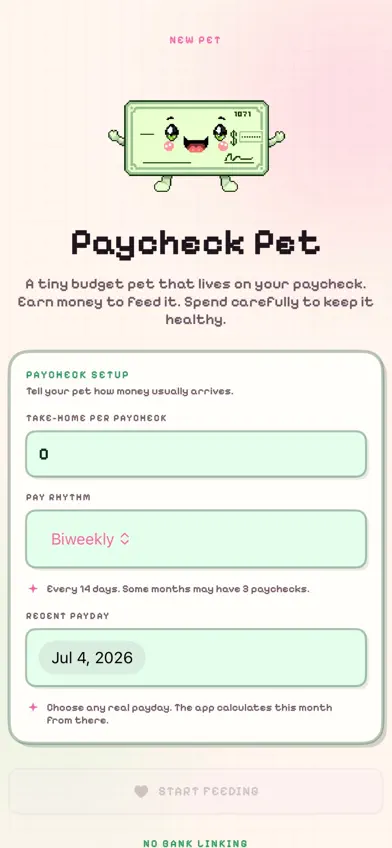 Paycheck Pet screenshot 2