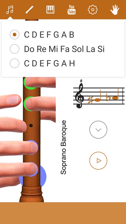 3D Recorder Fingering Chart screenshot-4