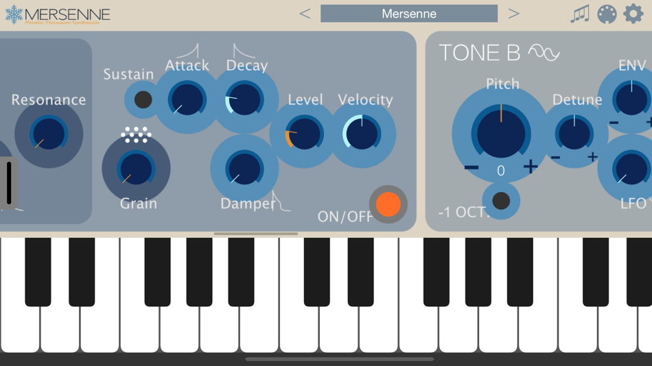 #4. Mersenne - AUv3 Plug-in Synth (iOS) 由: iceWorks, Inc.