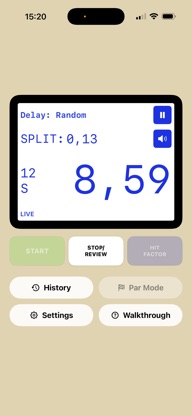 ShotTimer Pro - Shooting Timer screenshot 1