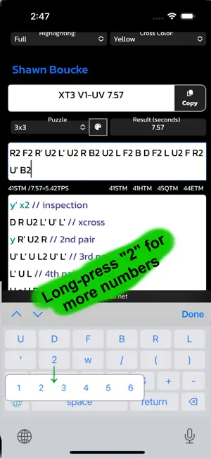 Cube Keyboard screenshot 3
