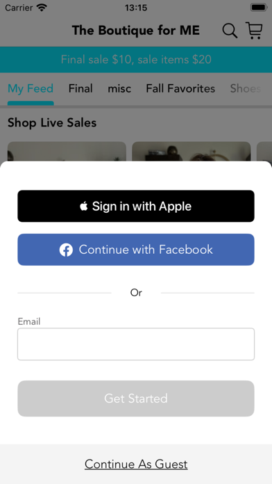 The Boutique for ME Screenshot